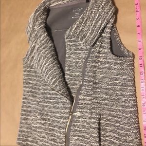 .Calvin Klein Vest Grey Heavy Medium ZIP Up